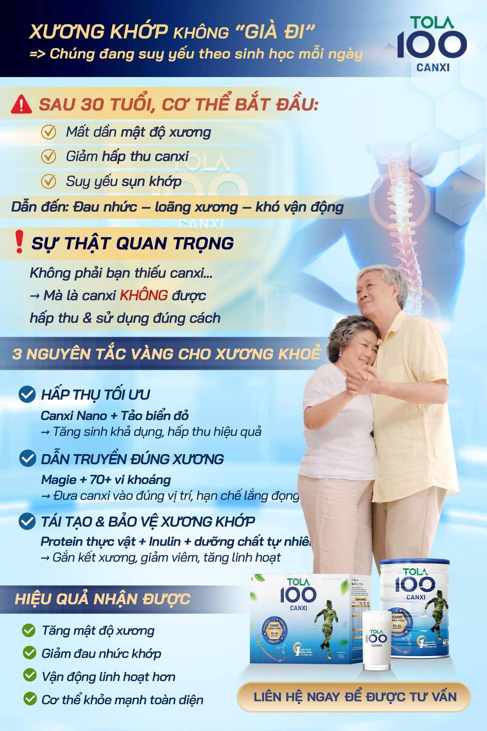 Sữa Thực Vật TOLA 100 CANXI (Dạng lon) - Ảnh 2