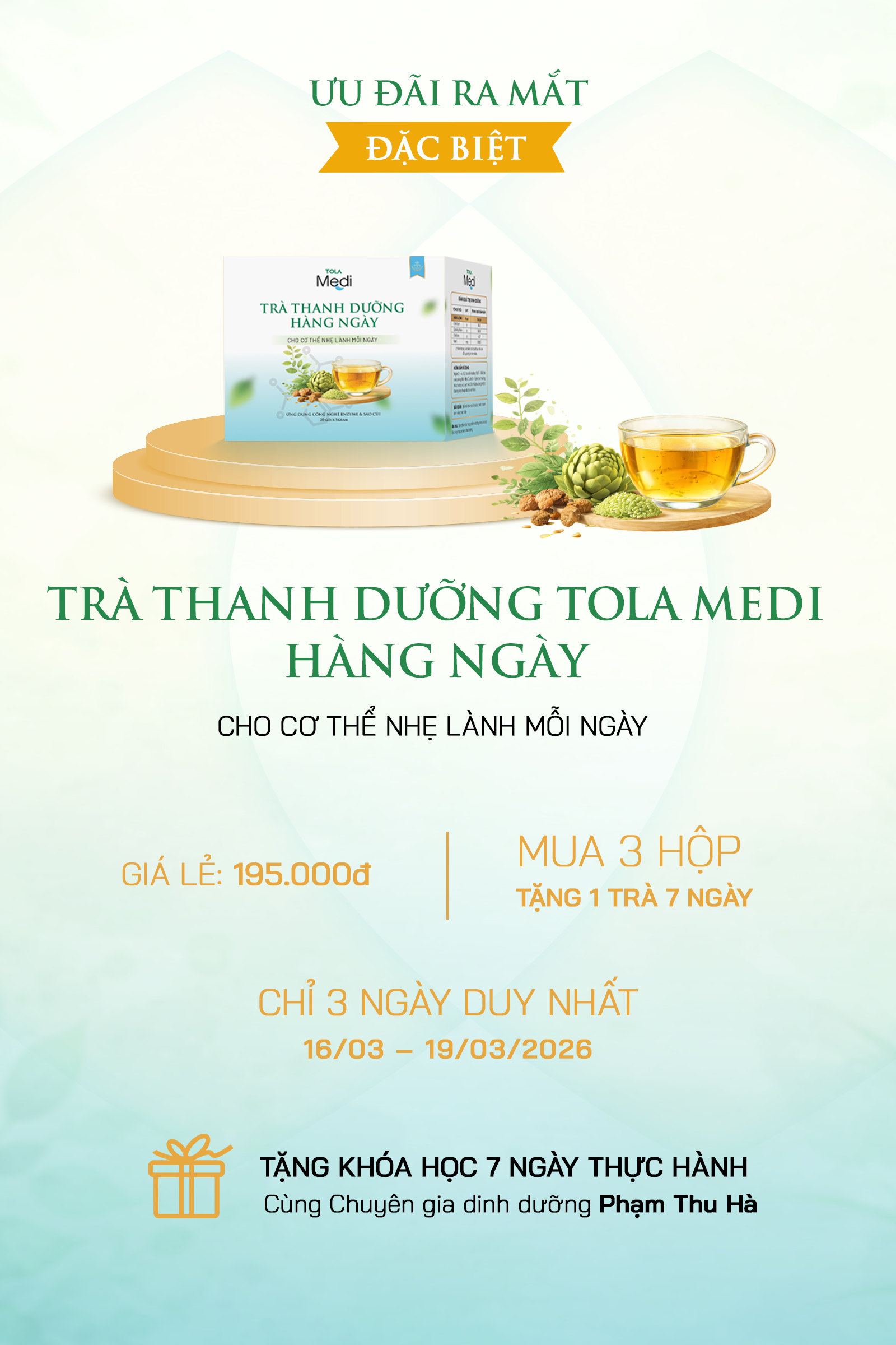 Trà Thanh Dưỡng Hàng Ngày TOLA Media - Ảnh 3